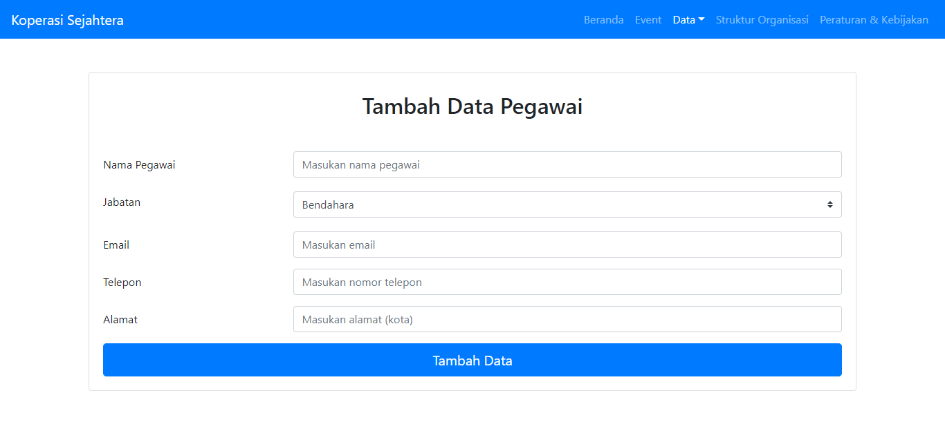 bootstrap-view-data